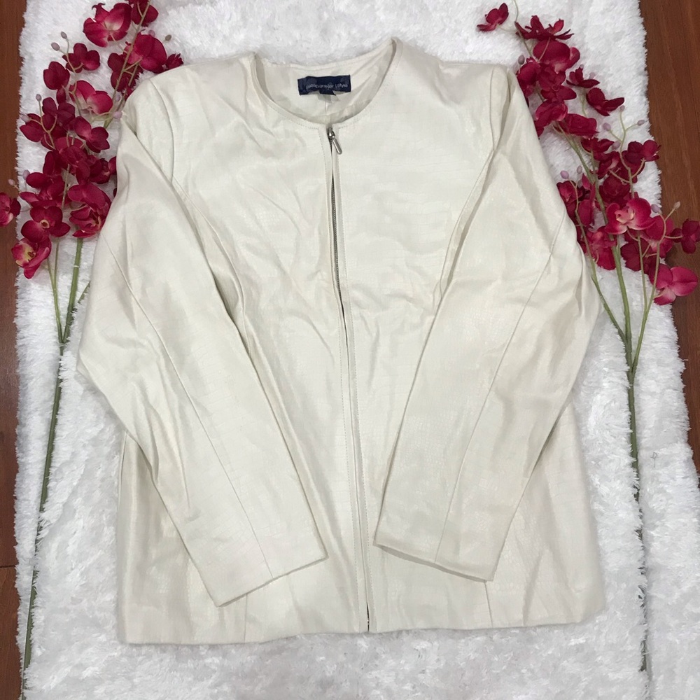 Susan Graver Leather Jacket